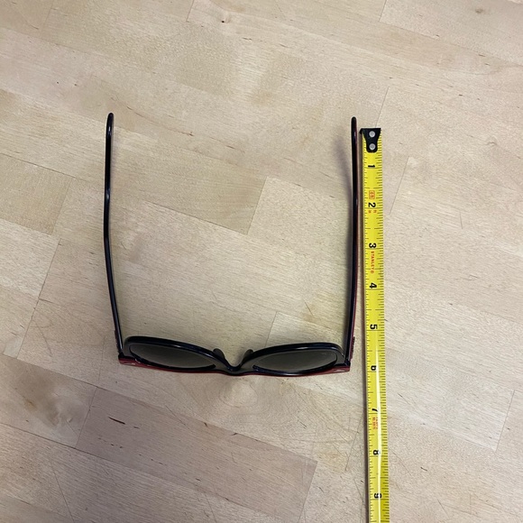 RayBan Vintage Red Pearl Swirl Str Neat Sunglasses - Picture 5 of 7